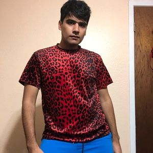 Red Cheetah Shirt